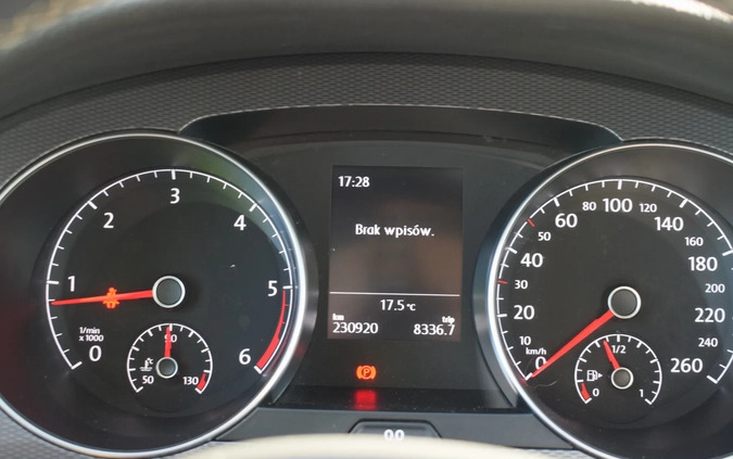 Volkswagen Golf Sportsvan cena 47800 przebieg: 230920, rok produkcji 2015 z Puck małe 154